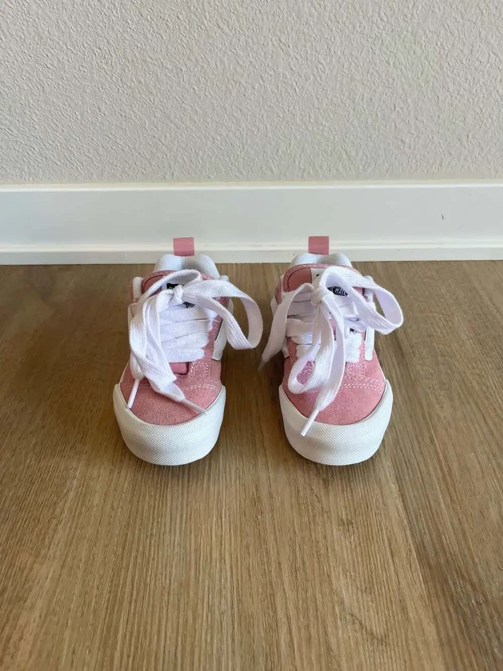 NEW Vans, Kids' Knu Skool Pink Suede Sneakers, Back to School, Skater, 11.5C